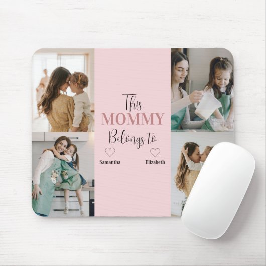 「このママは飼っている」カスタムマウスパッド マウスパッド (マウス)