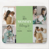 「このママは飼っている」カスタムマウスパッド マウスパッド (正面)