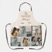 このママは…フォトエプロンパーソナライズされたに所属している エプロン (正面)