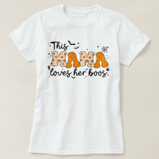 このママ愛してるママ | ハロウィーンママTシャツ Tシャツ