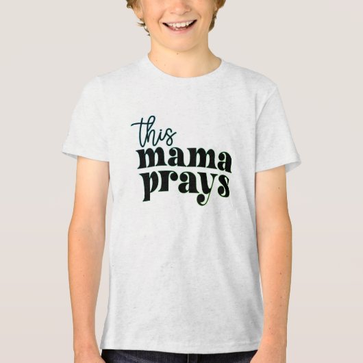 このマ祈マティー – 信仰、愛、強さ！ トライブレンドＴシャツ (正面)