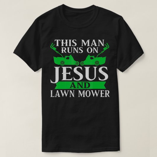 このマ走ンはイエス&ローンモーア芝生用レンジャーG Tシャツ (デザイン正面)