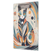 このミニマルなベクターキャットアートがスカンジナビアで大好き クリップボード (左)