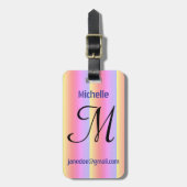 このムスクストップシェン | スプーン自由主義のミーム ラゲッジタグ (正面縦)