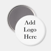 このメディアにロゴを追加 マグネット (正面/裏面)