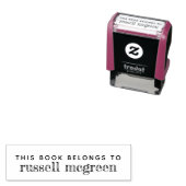 このモダン本は次の物だ セルフインキングスタンプ (インサイチュ)