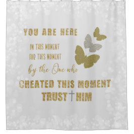 このモーメント引用文 シャワーカーテン