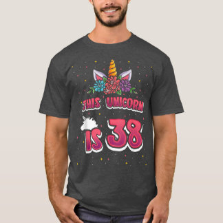 このユニコーンは38歳の少女38t tシャツ