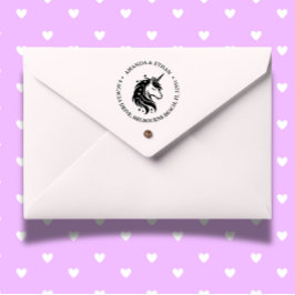 このユニコーンパーティーを開始する時間 セルフインキングスタンプ