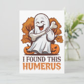 このユーモアのセンスがたまらない!ハロウィンパーティーにぴったりな面白Tシャツ見つけた! シーズンカード (スタンド正面)