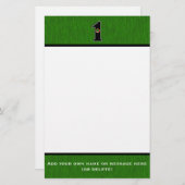 このラッキーゴルファーホールをワンデザイン! 便箋 (正面/裏面)