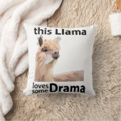 このラマはドラマのラマが大好おもしろいき クッション (ブランケット)