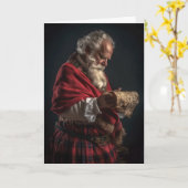 このリスいけなトクリスマス カード (黄色い花)