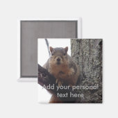 このリスを冷蔵庫に マグネット (正面/裏面)