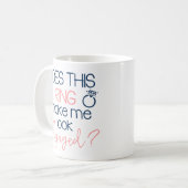 このリングを婚約したなコーヒー・マグを見させます私にします コーヒーマグカップ (正面左)