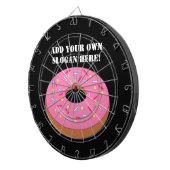 このリングドーナツグラフィックをカスタマイズ ダーツボード (正面右)