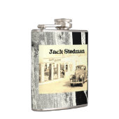 このレトロのセダンのフラスコのあなたの名前 フラスク (右)