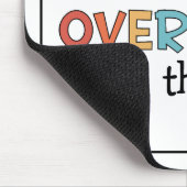 このレトロを考え過ぎさせてくれおもしろい マウスパッド (コーナー)