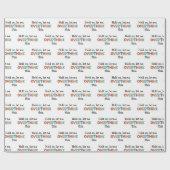 このレトロを考え過ぎさせてくれおもしろい ラッピングペーパー (フラット)