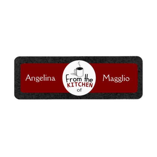 このレトロ来皿！カスタム ラベル (正面)