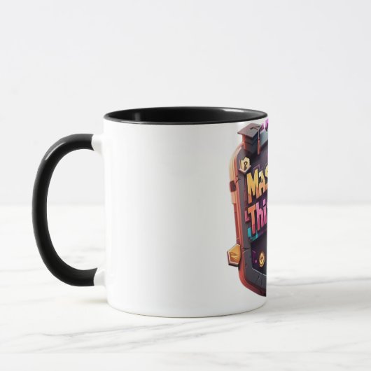 このレベルの卒業を習得する マグカップ (左)