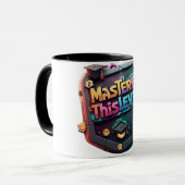 このレベルの卒業を習得する マグカップ (正面左)