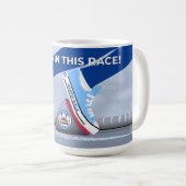 このレースに勝つぞ！マグ コーヒーマグカップ (正面右)