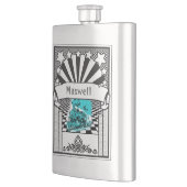 このロコモーティブのフラスコのあなたの名前 フラスク (左)