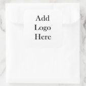 このロゴに追加 スクエアシール (バッグ)