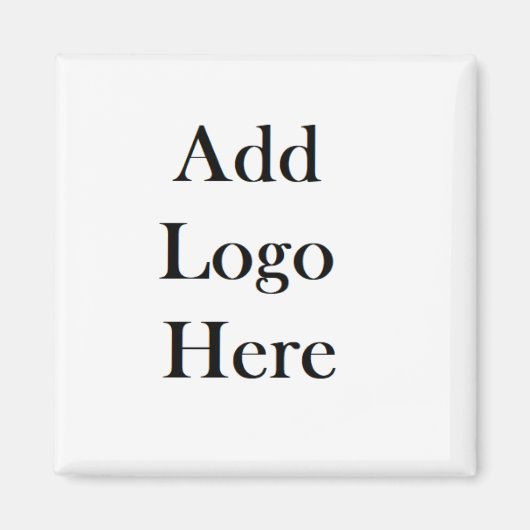 このロゴに追加 マグネット (正面)