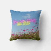 このワイルドフラワー&ネオンを行うことができる クッション (裏面)