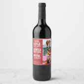 このワインは友達と上手にペアおもしろいbff 3枚の写真 ワインラベル (正面)