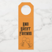 「このワインは相性がいい…」 ボトルネックタグ (裏面)