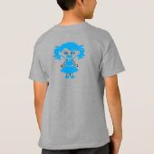 このワンキッズサッカーティー Tシャツ (裏面)