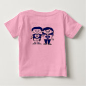 このワンベイビーティー ベビーTシャツ (裏面)