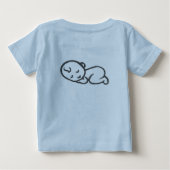 このワンベイビーティー ベビーTシャツ (裏面)