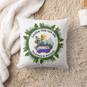 このヴァンライフキャンプを愛パーソナライズされたする クッション (ブランケット)