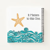 この一匹のヒトデにとって重要 ノートブック (裏面)