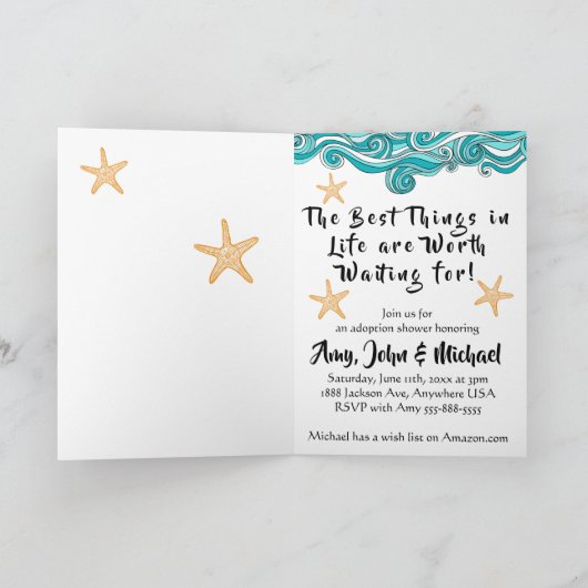 この一匹のヒトデにとって重要 招待状 (内部)