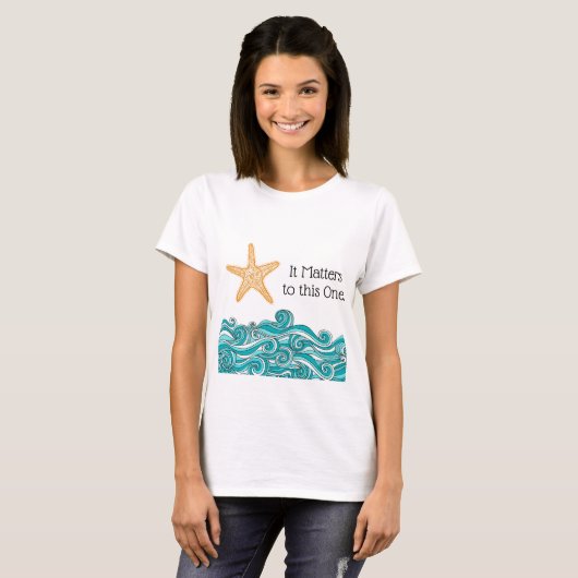 この一匹のヒトデにとって重要 Tシャツ (正面フル)