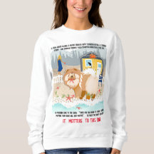 この一枚に重要な事だ – チョウヒトデの物語のシャツ