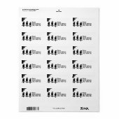 この三つ ラベル (フルシート)