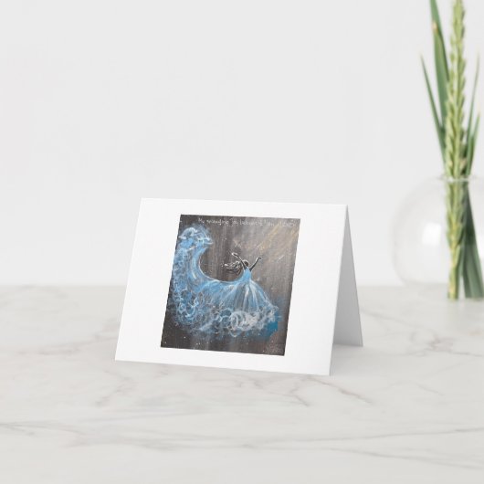 この上ない悦びは汝の主に属す ノートカード (正面)