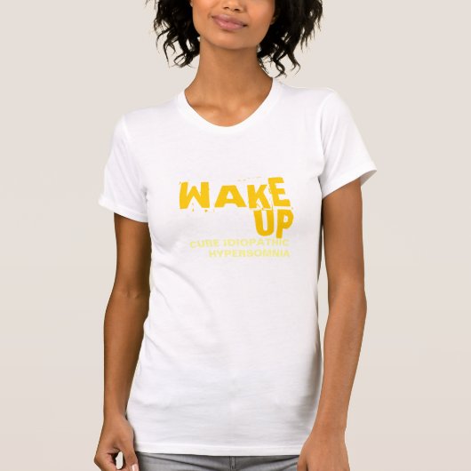 この上りの一般向けのTシャツを目覚めさせて下さい Tシャツ (正面)