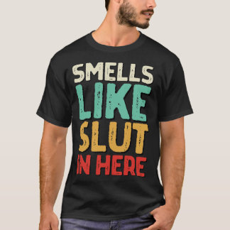 この不快な大人のユーモアのおもしろいような匂いがする Tシャツ