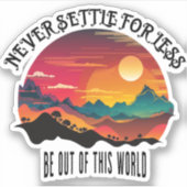 この世から出ている シール (正面)