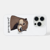 この世でカワウソだけ iPhoneケース (裏面横)