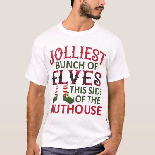 この世で最も陽気なエルフたち Tシャツ (正面)