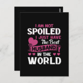 この世に夫最高のが居るだけだ ポストカード (正面/裏面)