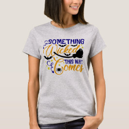 この世に悪なるものがやってくるハロウィン Tシャツ